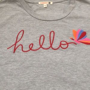 Sundry “Hello” Tee